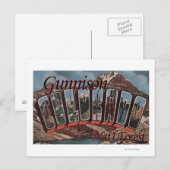 Gunnison Nat'l Forest, Colorado Postkarte (Vorne/Hinten)