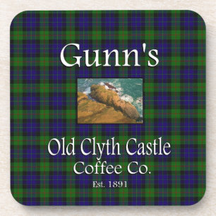 Gunns Old Clyth Castle Coffee Co. Getränkeuntersetzer