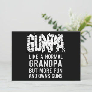 GUNPA wie ein normaler Großvater, aber mehr Spaß u Einladung