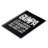 GUNPA wie ein normaler Großvater, aber mehr Spaß u Notizblock (Linke Seite)