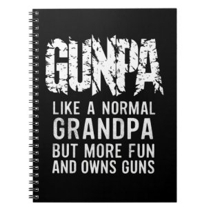 GUNPA wie ein normaler Großvater, aber mehr Spaß u Notizblock