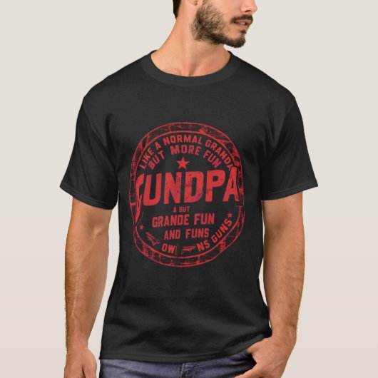 Gunpa wie ein normaler Opa T-Shirt (Vorderseite)