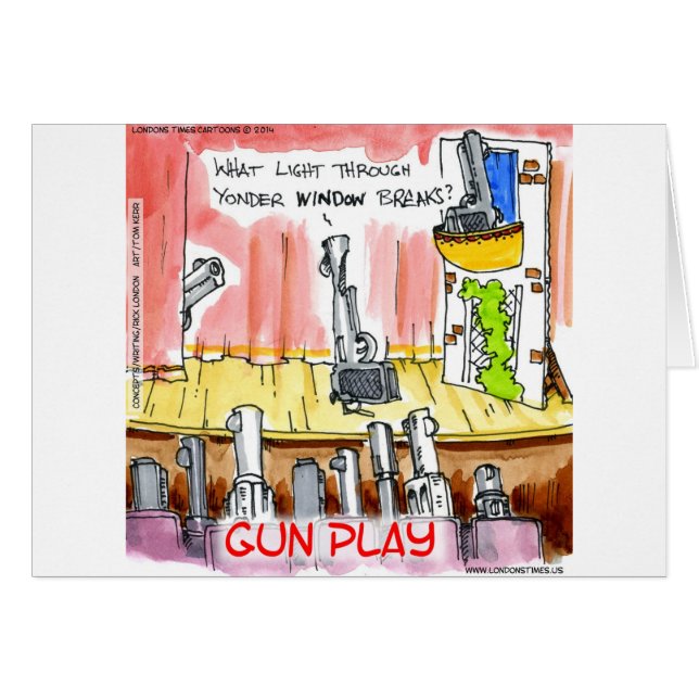 GunPlay Funny Cartoon (Vorderseite (Horizontal))