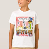 GunPlay Funny Cartoon T-Shirt (Vorderseite)