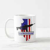 GunRights4Illinois Kaffee-Tasse Kaffeetasse (Links)