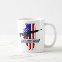 GunRights4Illinois Kaffee-Tasse