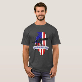 GunRights4Illinois Logo'd T-Shirt
