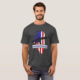 GunRights4Illinois Logo'd T-Shirt