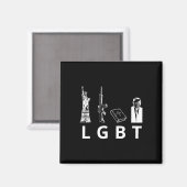 Guns Bible Trump Magnet (Vorderseite/Rückseite)
