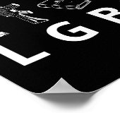 Guns Bible Trump Poster (Ecke)