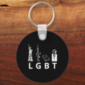 Guns Bible Trump Schlüsselanhänger (Vorderseite)