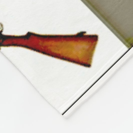 GUNS DES WELTKRIEGES II FLEECEDECKE (Ecke)