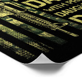 Guns Don't Kill People Dads With Pretty Daughters  Poster (Ecke)