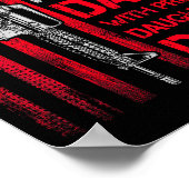 Guns Don't Kill People Dads With Pretty Daughters  Poster (Ecke)