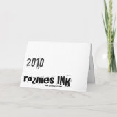 Guns don't kill people, NINJAS Kill People Karte (Rückseite)