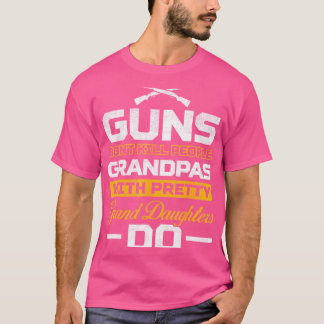 Guns Dont tötet Grandpas mit Hübscher Grand-Tochte T-Shirt