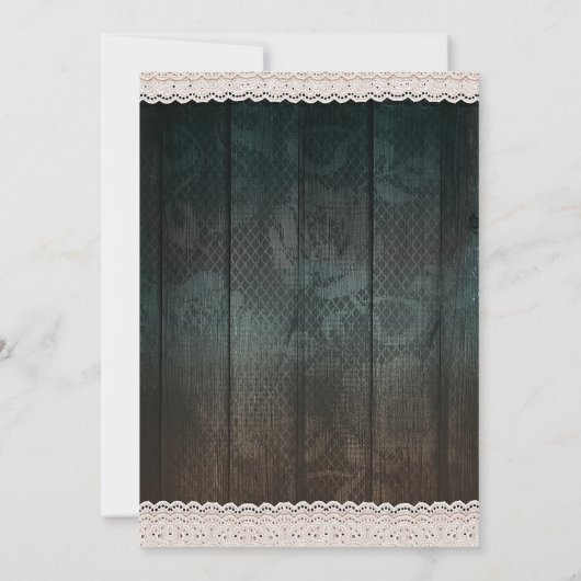 GUNS ODER GLITZER-Spitzhackendusche Einladung (Rückseite)