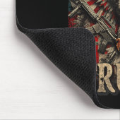 Guns und Trump 2. Flag Adler Mousepad (Ecke)