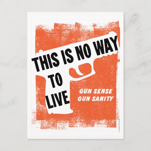 Gunsense Gun Sanity Postkarte (Vorderseite)