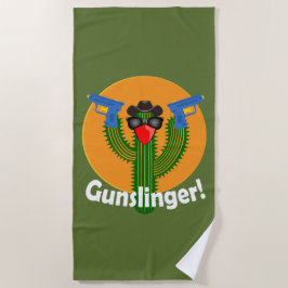 Gunsliger Cactus Design - Strandtuch