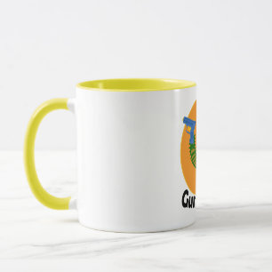 Gunslinger Cactus Design - Black 11 oz Combo Tasse