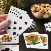 Gunslinger Cactus Design - Playing Cards, Standard Spielkarten (In Situ)