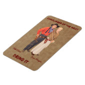 Gunslinger Couple Magnet (Linke Seite)