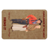 Gunslinger Couple Magnet (Horizontal)
