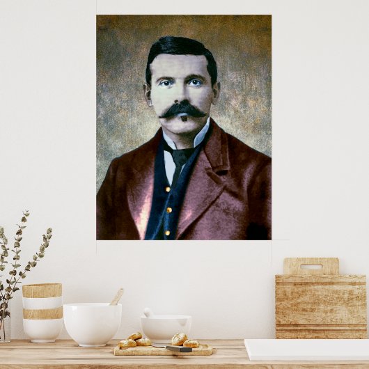 GUNSLINGER DOC HOLLIDAY POSTER (Küche)