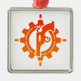 Gunslinger Sharpshooter Sniper Gunner DnD Ornament Aus Metall