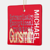 Gunsmith Extraordinaire CUSTOM Keramikornament (Links)