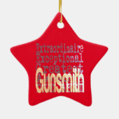Gunsmith Extraordinaire Keramik Ornament (Hinten)