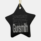 Gunsmith Extraordinär Keramik Ornament (Links)