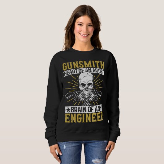 Gunsmithing Firearms & Guns  Gunsmith Sweatshirt (Vorne ganz)