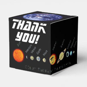 Gunstbox Planeten, Weltraum, Erde Sonnensystem Geschenkschachtel