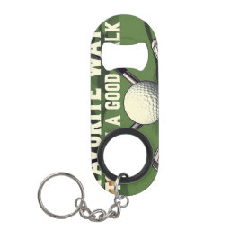 Günstige Art, einen guten Spaziergang zu machen Mini Flaschenöffner