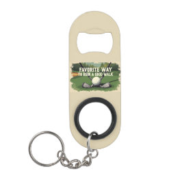 Günstige Art, einen guten Spaziergang zu machen Mini Flaschenöffner