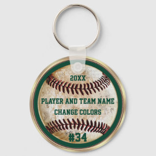 Günstige Baseball-Geschenke, coole personalisierte Schlüsselanhänger