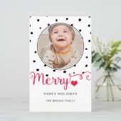 Günstige Foto-Urlaubskarte (Stehend Vorderseite)