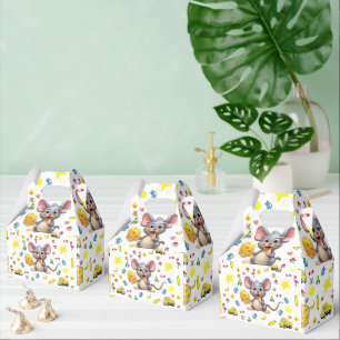 Günstige Gefallen-Box Süße Maus Käse LKWs Sterne Geschenkschachtel