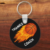 Günstige, kundenspezifische Coach Geschenkideen Ba Schlüsselanhänger (Rückseite)