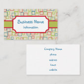 Günstige, kundenspezifische Visitenkarte (Vorne/Hinten)