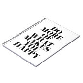 Günstige Motivierend Angebote Notizblock (Linke Seite)