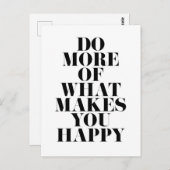 Günstige Motivierend Angebote Postkarte (Vorne/Hinten)