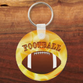 Günstige Personalisierte Fußball-Schlüsselanhänger Schlüsselanhänger (Rückseite)