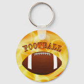 Günstige Personalisierte Fußball-Schlüsselanhänger Schlüsselanhänger (Rückseite)