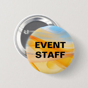 Günstige Veranstaltungspersonal Moderne Button-Abz Button