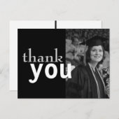 Günstiger Abschluss Danke Karte (Vorne/Hinten)