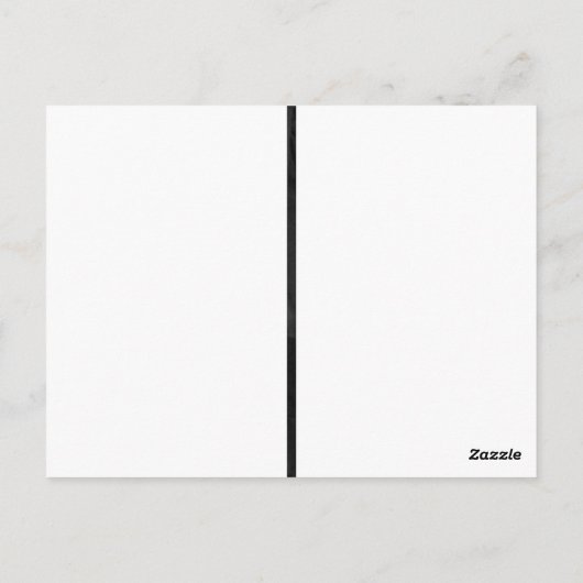 Günstiger Abschluss Danke Karte (Rückseite)