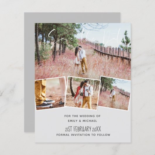 Günstigste Rett Dates PH)AUF COLLAGE Moderne (Vorne/Hinten)